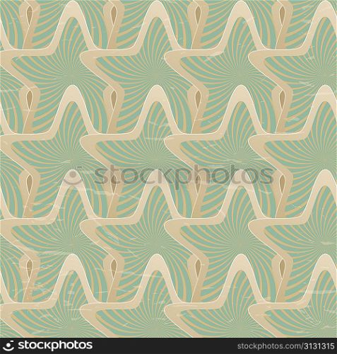 Seamless pattern with star