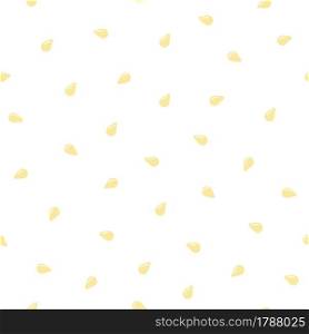 Seamless pattern with white sesame seeds. Scattered sesame seeds. Vector illustration on color background.. Seamless pattern with white sesame seeds. Scattered sesame seeds. Vector illustration on color background
