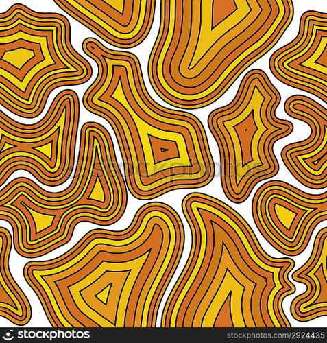 Seamless pattern with yellow elements