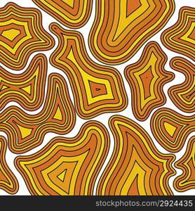 Seamless pattern with yellow elements