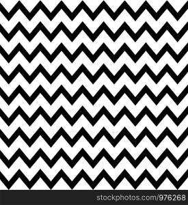 seamless pattern zigzag. chevron seamless background. black and white wallpaper retro.