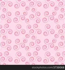 Seamless pink background. Collection for Mom. Motive curls&#xA;