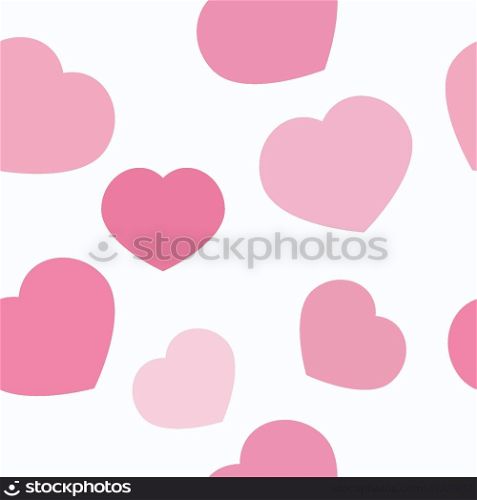 seamless pink hearts