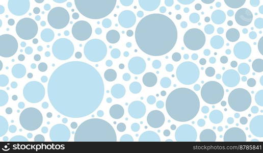 Seamless polka dot pattern. Vector repeating texture. Polka dot with color pastel background. Blue polka dot pattern. Blue polka wrapping texture. Vector illustration