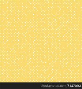 Seamless polka dot yellow pattern with circles. . Seamless polka dot yellow pattern with circles. Vector pattern