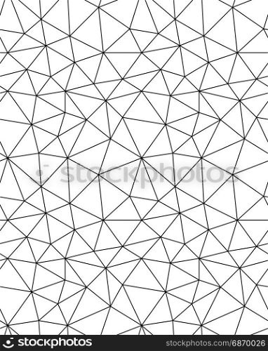 Seamless polygonal pattern