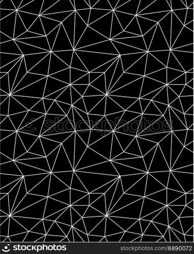 Seamless polygonal pattern background