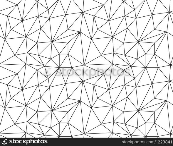 Seamless polygonal pattern background, creative design templates