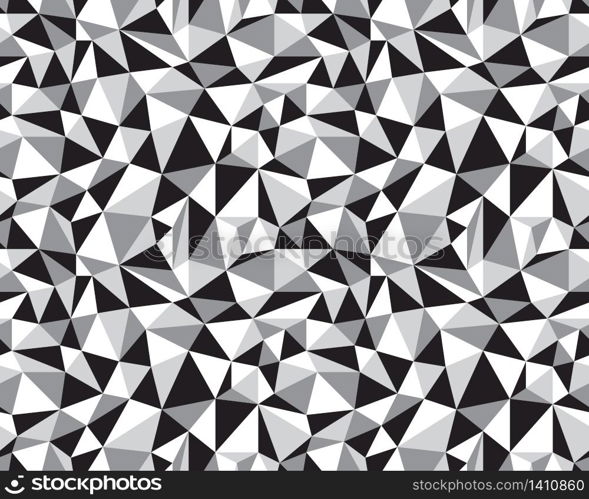 Seamless polygonal pattern background, creative design templates