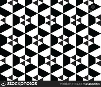 Seamless polygonal pattern background, creative design templates