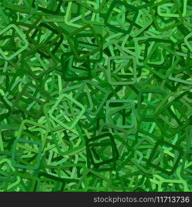 Seamless random rounded square pattern background Vector Image