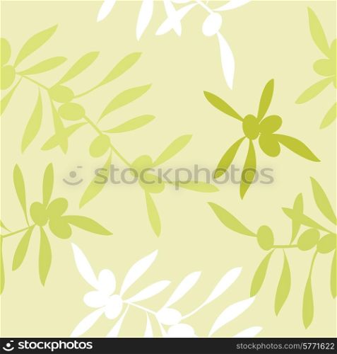 Seamless realistic olive oil background. Illustration vector.. Seamless realistic olive oil background. Illustration vector