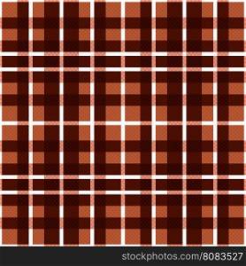 Seamless rectangular vector pattern mainly in brown hues