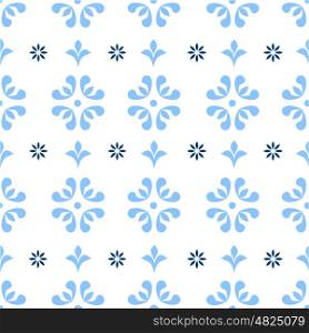 Seamless repeating vintage background for textile design. Wallpaper, fabric, textures are individual objects, baroque pattern stock vector