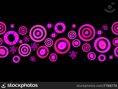 Seamless Retro Abstract Vector Background