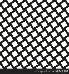 Seamless rotated check pattern distortion background