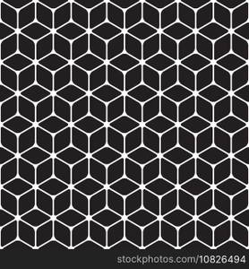 Seamless rounded cube pattern texture background