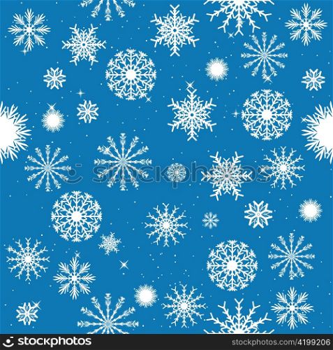 seamless snowflake background