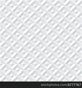 Seamless soft white surface abstract geometric relief texture pattern