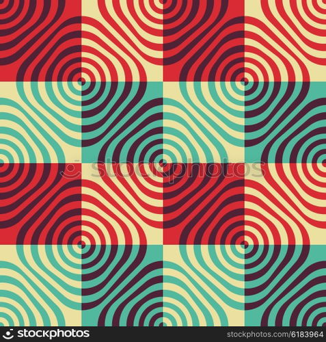 Seamless Square Pattern. Abstract Background. Vector Regular Texture. Seamless Square Pattern