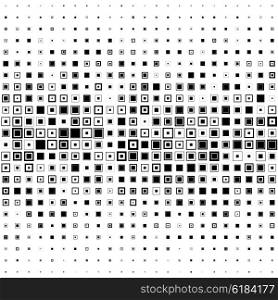 Seamless Square Pattern. Vector Black and White Background. Seamless Square Pattern