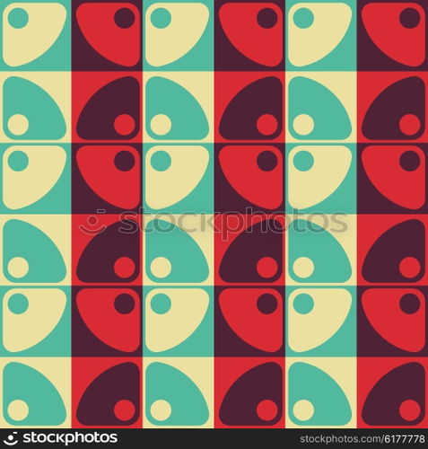 Seamless Square Pattern. Vector Regular Texture. Seamless Square Pattern