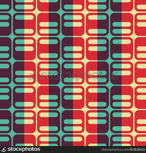 Seamless Square Pattern. Vector Regular Texture. Seamless Square Pattern