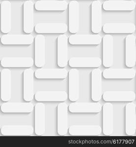 Seamless Square Pattern. Vector Soft Background. Regular White Texture. Seamless Square Pattern