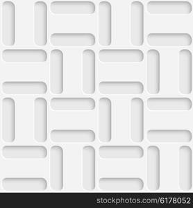 Seamless Square Pattern. Vector Soft Background. Regular White Texture. Seamless Square Pattern