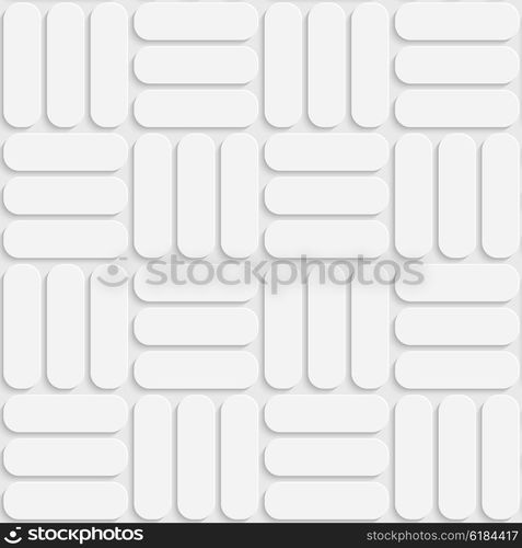 Seamless Square Pattern. Vector Soft Background. Regular White Texture. Seamless Square Pattern