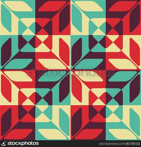 Seamless Star Pattern. Abstract Colorful Background. Vector Regular Texture. Seamless Star Pattern