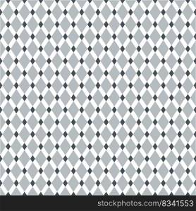 Seamless Steel Grey Diagonal Check Pattern