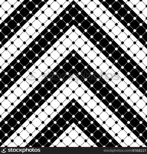 Seamless Stripe Pattern. Vector Black and White Texture. Seamless Stripe Pattern