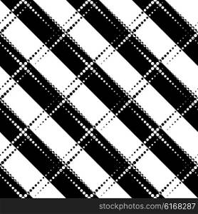 Seamless Stripe Pattern. Vector Monochrome Texture. Seamless Stripe Pattern