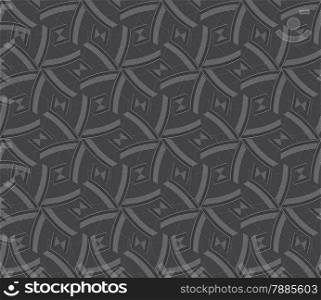 Seamless stylish geometric background. Modern abstract pattern. Flat monochrome design.Repeating ornament gray and red lines forming hexagons.