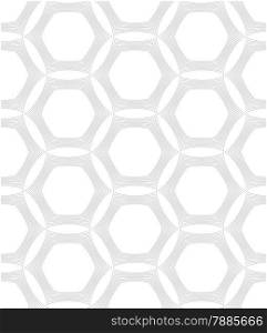 Seamless stylish geometric background. Modern abstract pattern. Flat monochrome design.Repeating ornament many lines forming hexagons.
