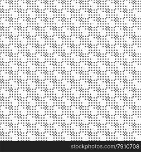 Seamless stylish geometric background. Modern abstract pattern. Flat monochrome design.Monochrome pattern with gray dotted textured gray background.