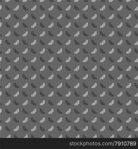 Seamless stylish geometric background. Modern abstract pattern. Flat monochrome design.Monochrome pattern with dotted shapes forming squares