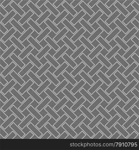Seamless stylish geometric background. Modern abstract pattern. Flat monochrome design.Monochrome pattern with gray rectangles with rounders corners in diagonal order.