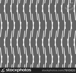 Seamless stylish geometric background. Modern abstract pattern. Flat monochrome design.Monochrome pattern with gray intersecting lines forming vertical texture.
