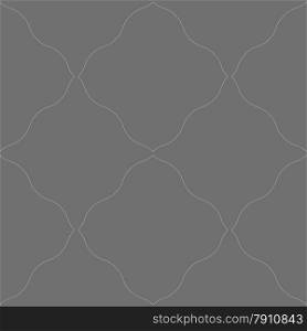 Seamless stylish geometric background. Modern abstract pattern. Flat monochrome design.Monochrome pattern with gray wavy net.