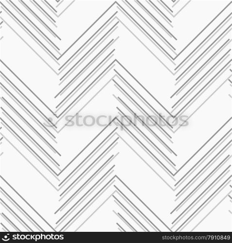 Seamless stylish geometric background. Modern abstract pattern. Flat monochrome design.Monochrome pattern with gray and dark gray chevron lines.