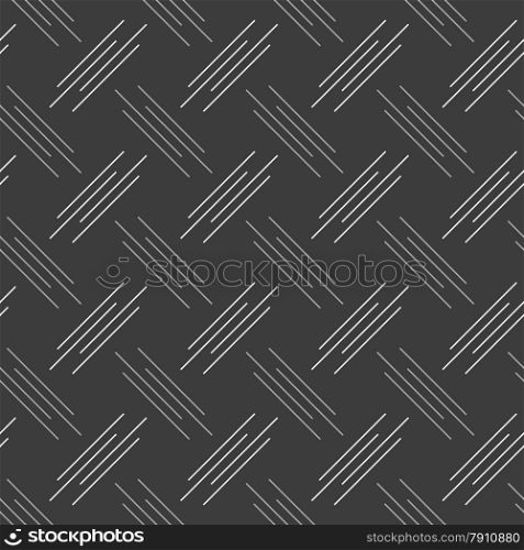 Seamless stylish geometric background. Modern abstract pattern. Flat monochrome design.Monochrome pattern with white and gray diagonal uneven stripes.