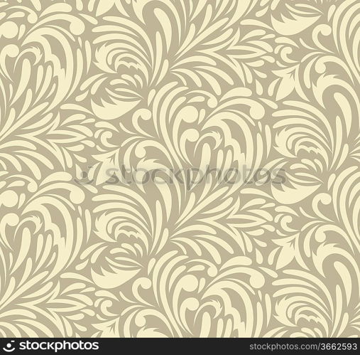 Seamless swirl pattern. Abstract luxuru illustration