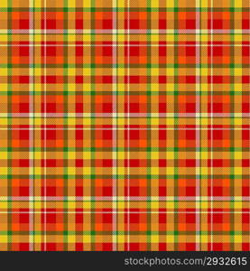 Seamless tartan pattern