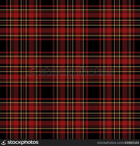 Seamless tartan vector pattern
