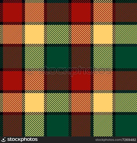 Seamless tartan vector pattern