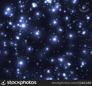 Seamless texture night sky with snow. Storm at night. Vector background for your creativity. Seamless texture night sky with snow. Storm at night. Vector bac