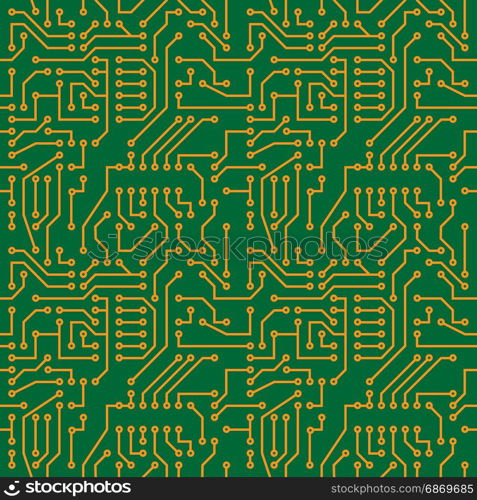 Seamless texture of a printed circuit board