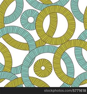 Seamless texture of abstract circles. Vector background.. Seamless texture of abstract circles. Vector background